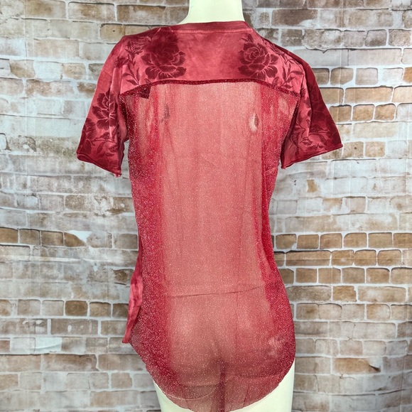 Affliction Praise Wings Women’s Graphic Short Sleeve T-Shirt -NWT - Picture 7 of 8